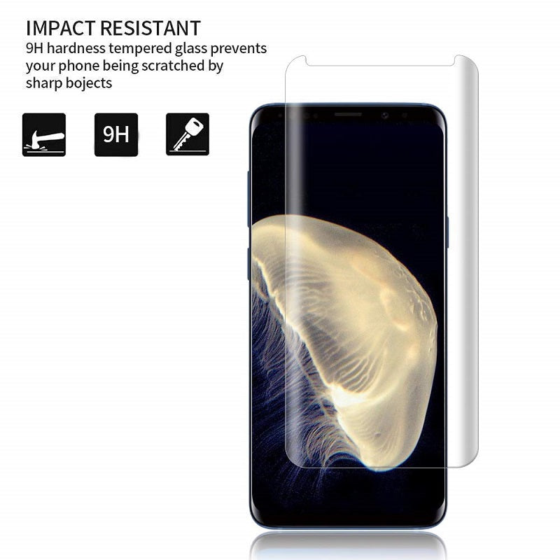 3D Full Adhesive Tempered Glass Protector For Samsung Models