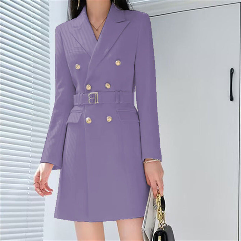 Office Lady Slimming Waist Trimming Top For Professional Looks