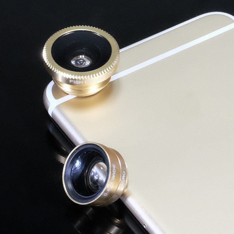 0.67X Wide?Angle And 180° Fisheye Lens Kit With Macro Option