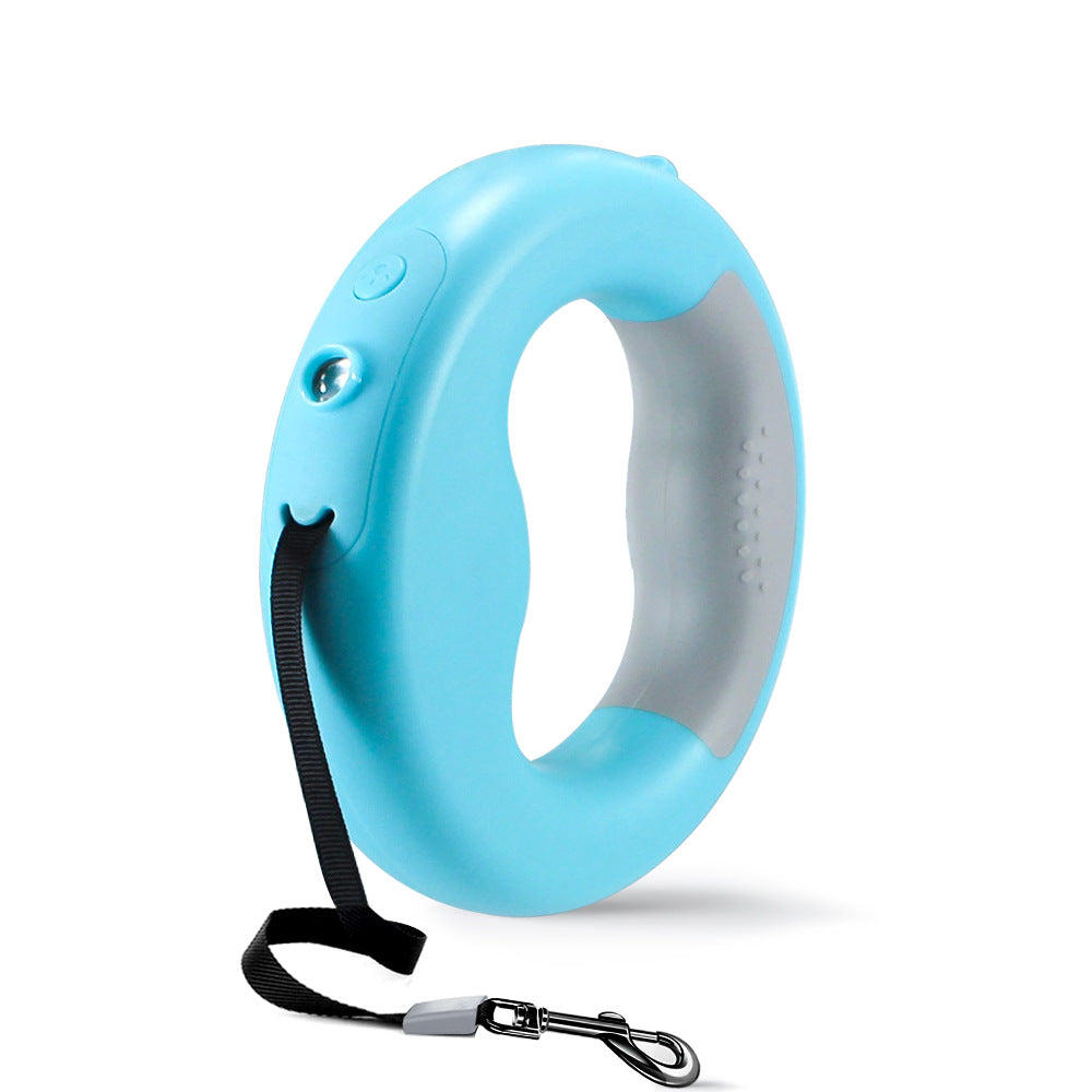 Luminous Automatic Telescopic Dog Leash With Built In Lamp