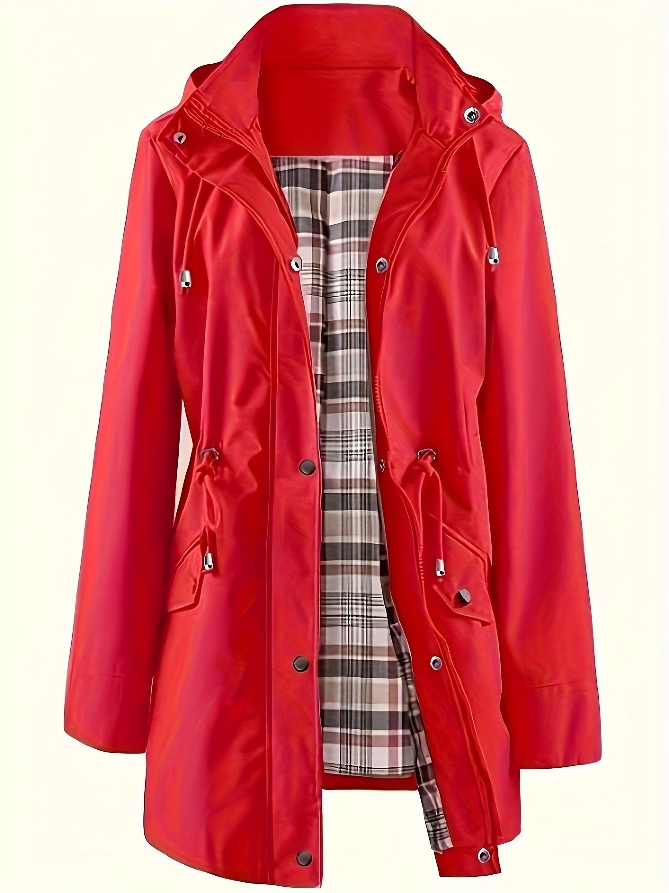 Lightweight Hooded Windbreaker Jacket For Active Outdoor Use And Travel