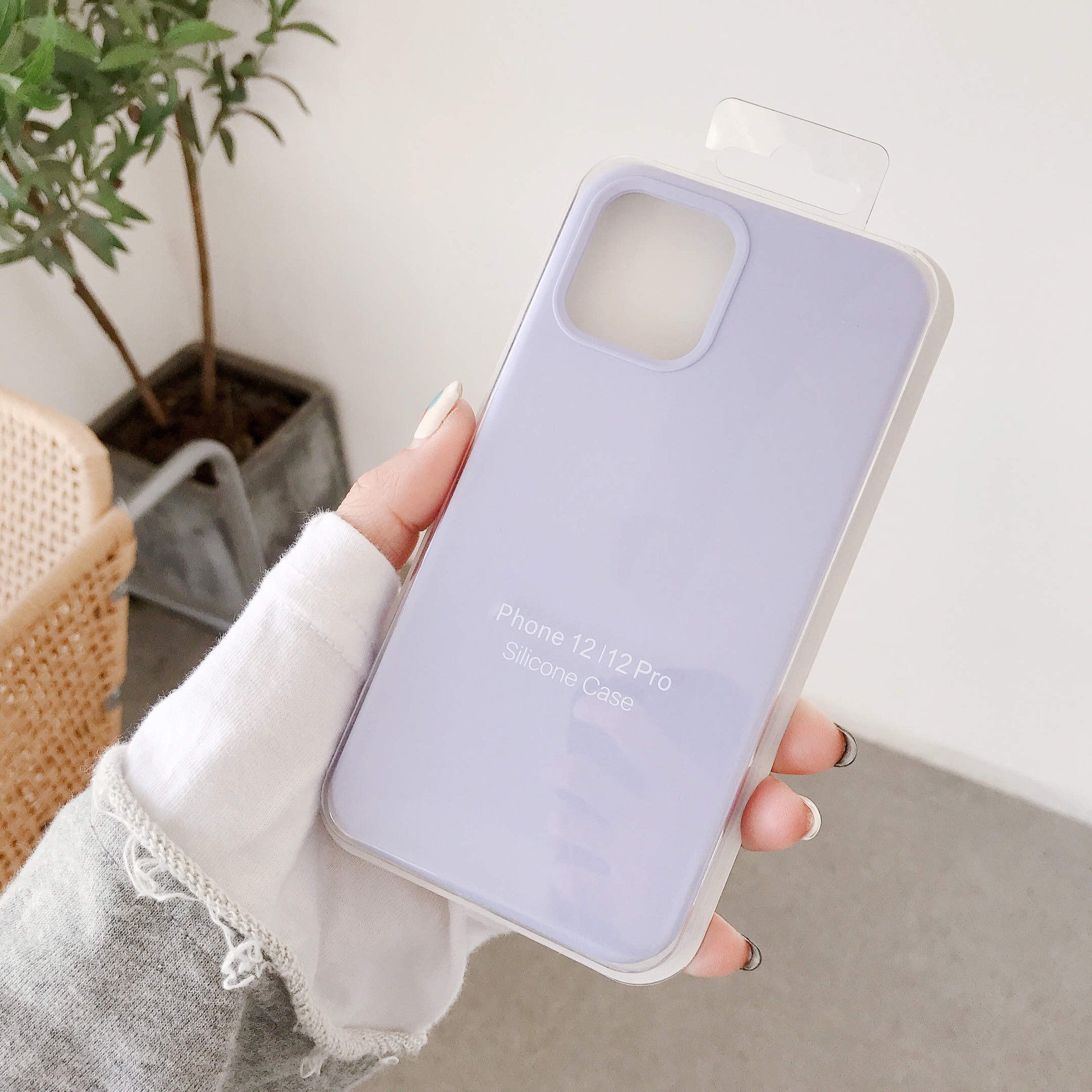 Liquid Silicone Soft Touch Full-Cover Protective Phone Case