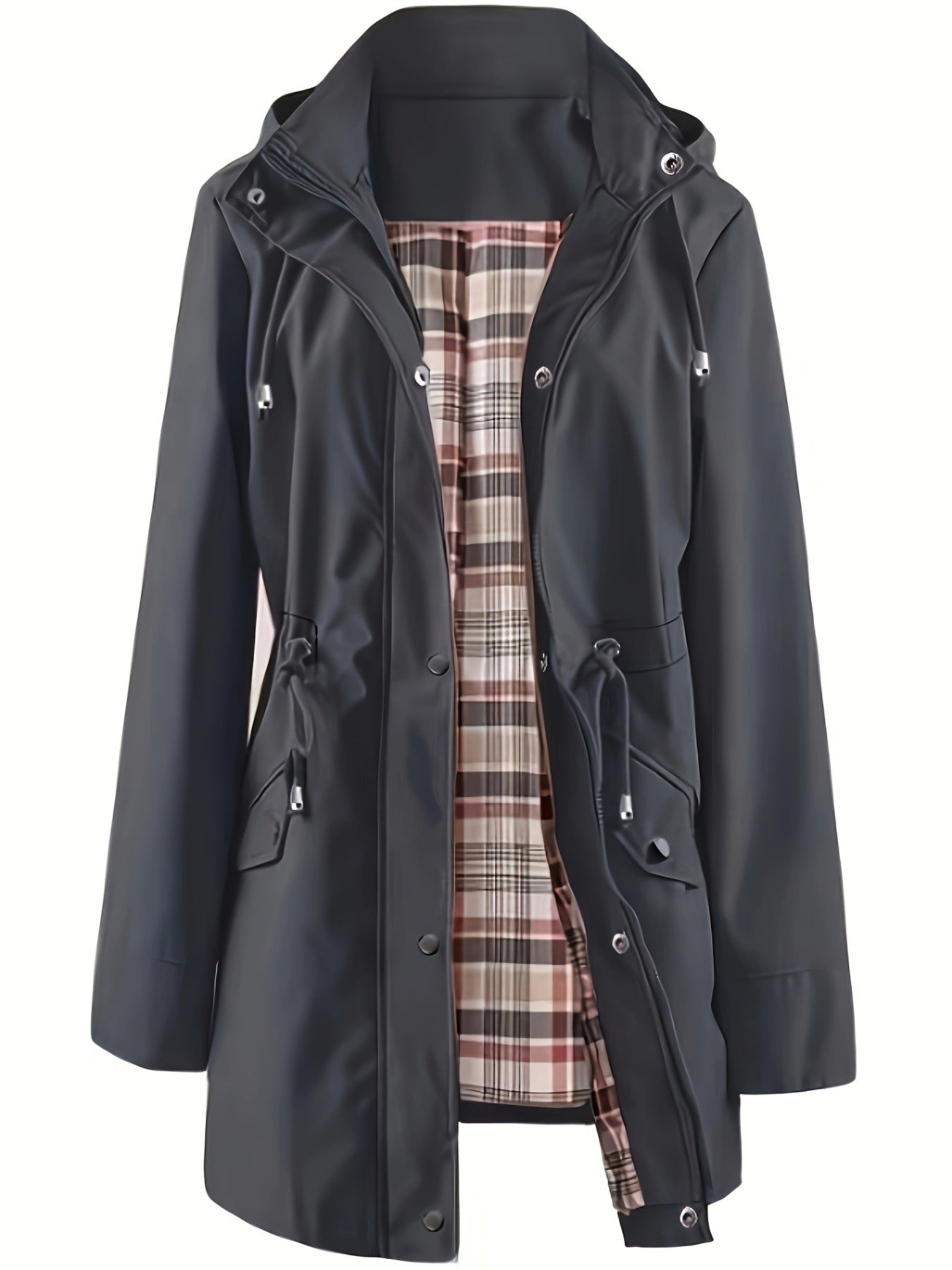 Lightweight Hooded Windbreaker Jacket For Active Outdoor Use And Travel