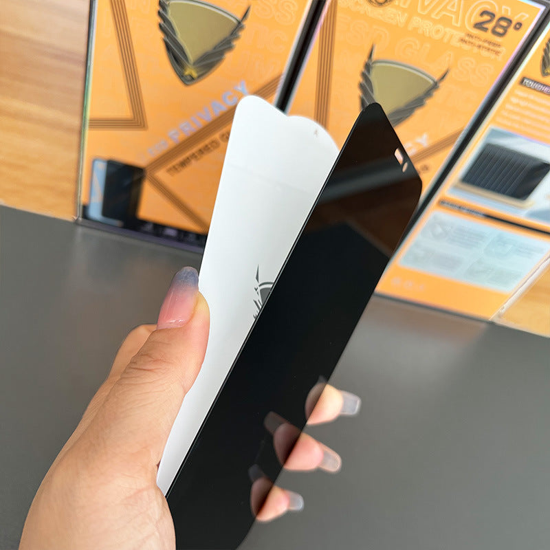 HD Anti Spy High Aluminum Tempered Glass Protector For Smartphones