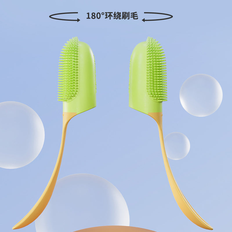 Silicone Finger Toothbrush For Cat And Dog Oral Care
