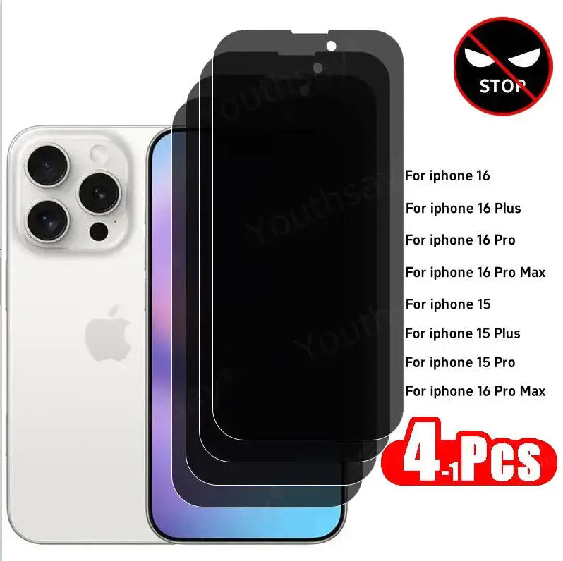 Anti?Peeping Matte Tempered Glass Screen Protector For iPhone Models