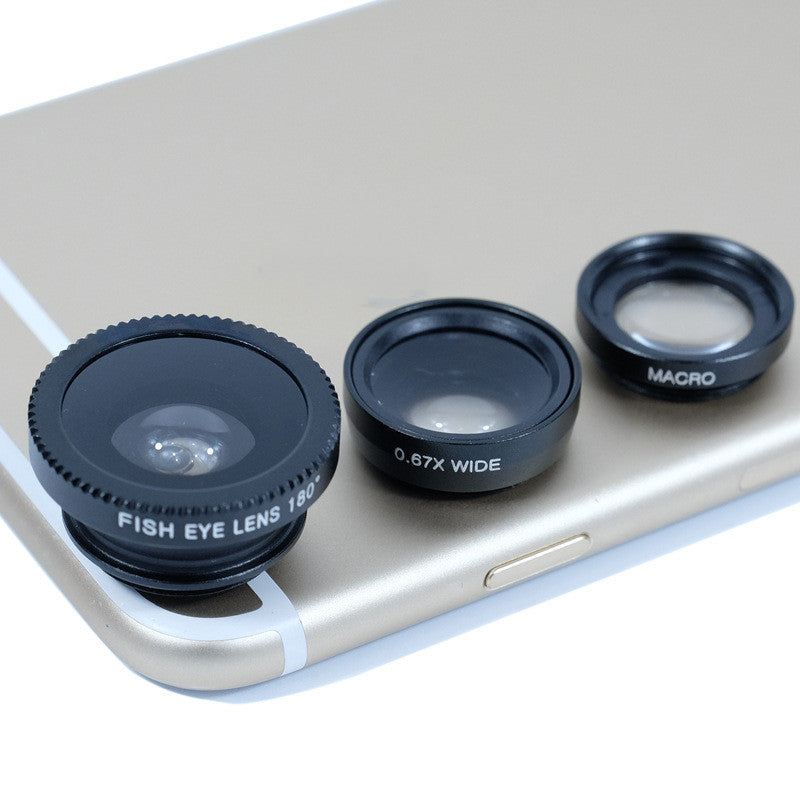 0.67X Wide?Angle And 180° Fisheye Lens Kit With Macro Option