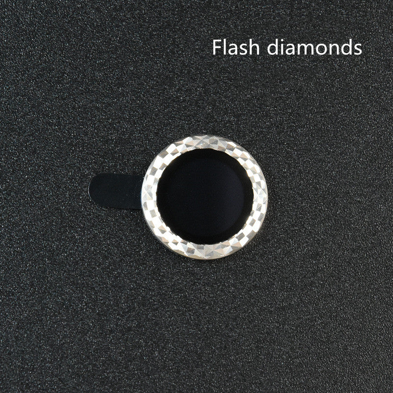 Diamond?Coated Camera Lens Protector For iPhone With Aluminum Alloy Frame