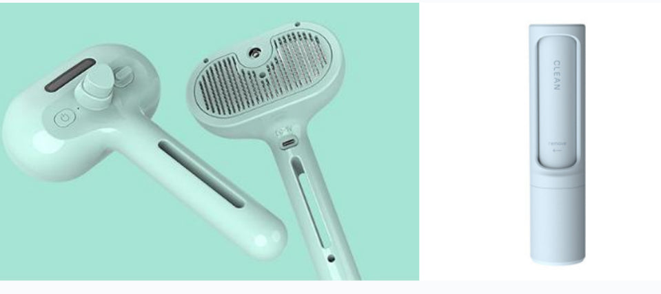 Self Cleaning Pet Comb With Built In Mist Humidifier
