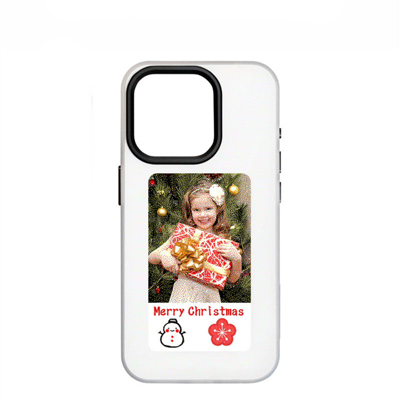 E Ink Style Mirror Phone Case With Protective Features