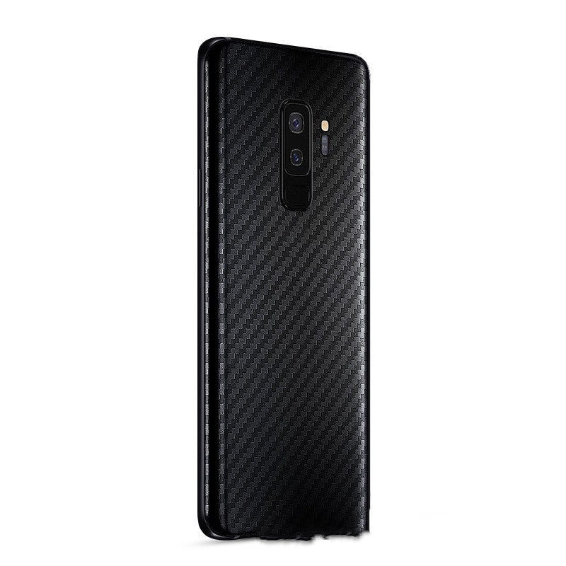 Matte Carbon Fiber Rear Protective Film For Samsung Devices