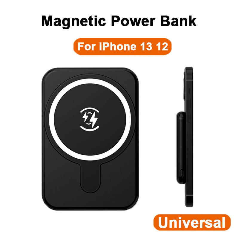 5000mAh Magnetic Wireless Power Bank For iPhone Models