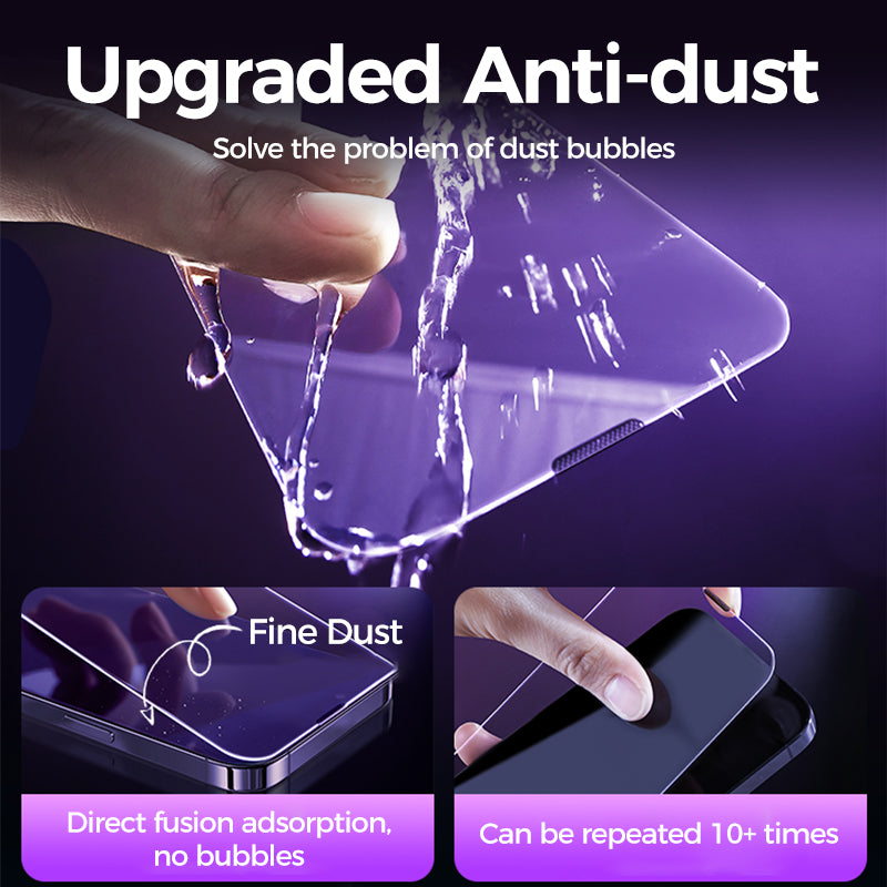 Anti Spy HD Tempered Glass Screen Protector With Drop Protection