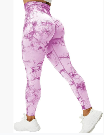 Printed High-Stretch Sports Leggings For Training And Active Wear