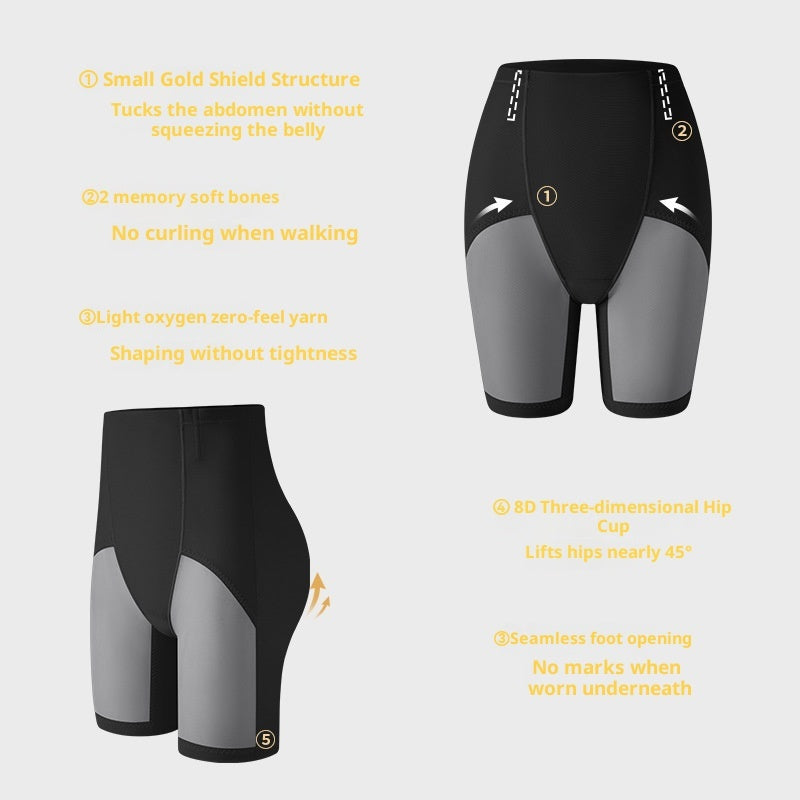 High-Compression Waist Trainer Pants For Lifting And Shaping