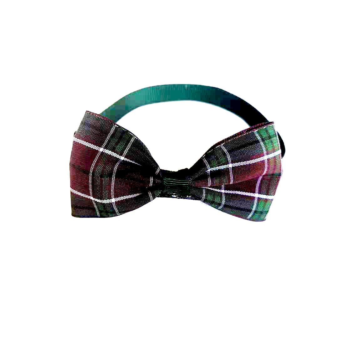 Plaid Pet Tie Scarf Accessory For Cats And Dogs