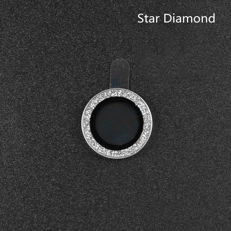 Diamond?Coated Camera Lens Protector For iPhone With Aluminum Alloy Frame