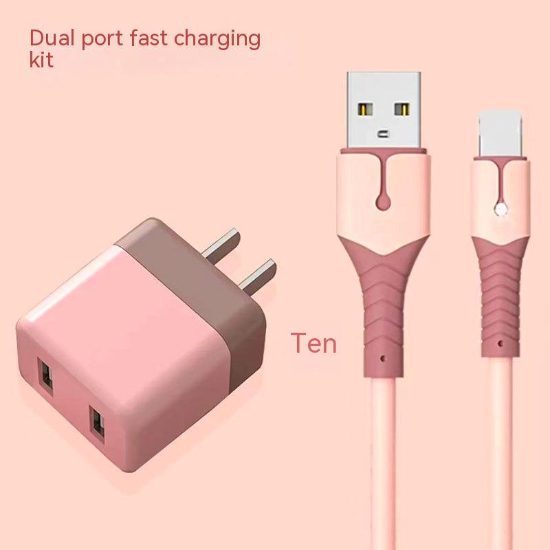 Fast?Charging Multi?Interface Phone Cable With TPE Build And Length Options