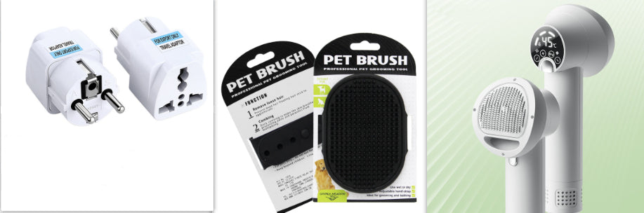 Smart Silent Pet Hair Dryer With Grooming Comb