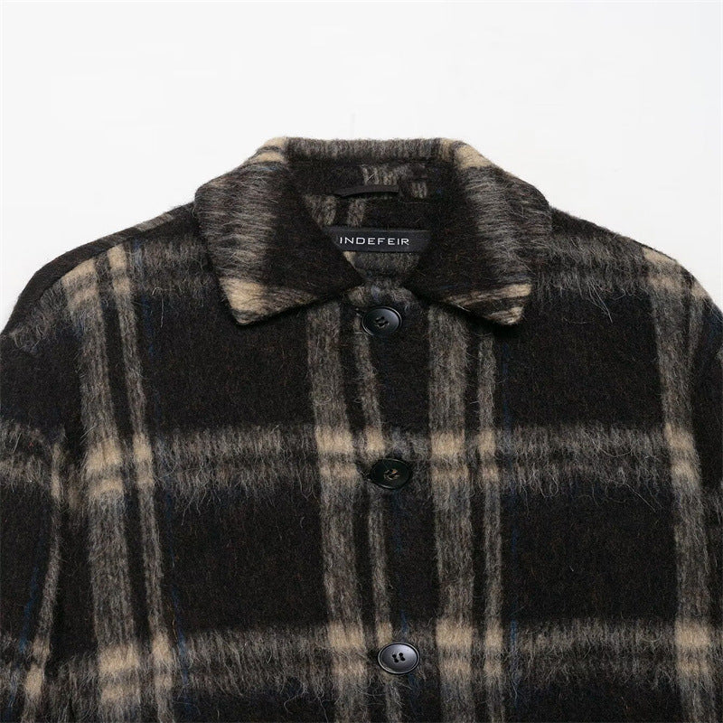 Casual Long Sleeve Lapel Coat For Women With Relaxed Fit