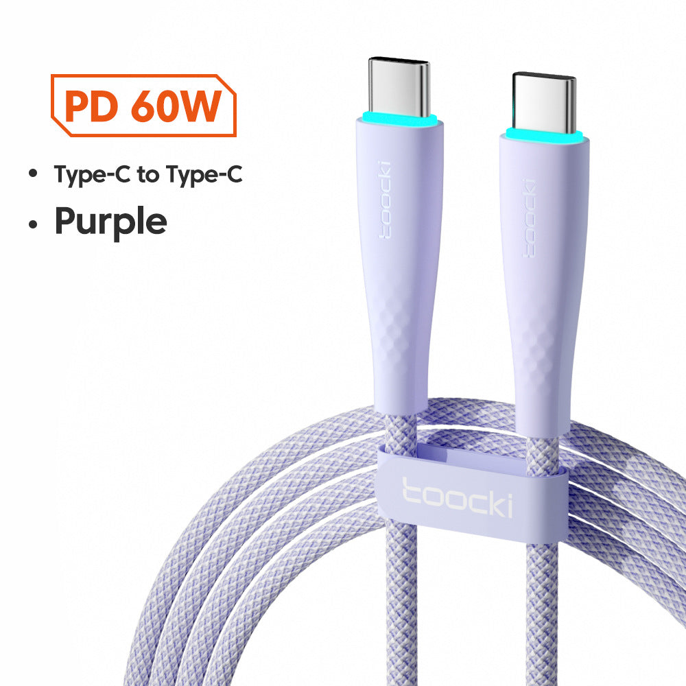 High Power 100W USB C To USB C Fast Charging Cable