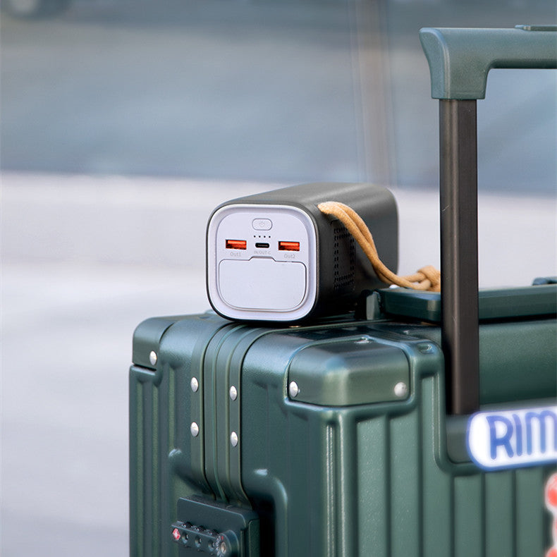High?Power Outdoor Emergency Power Bank With Solar And Car Charging