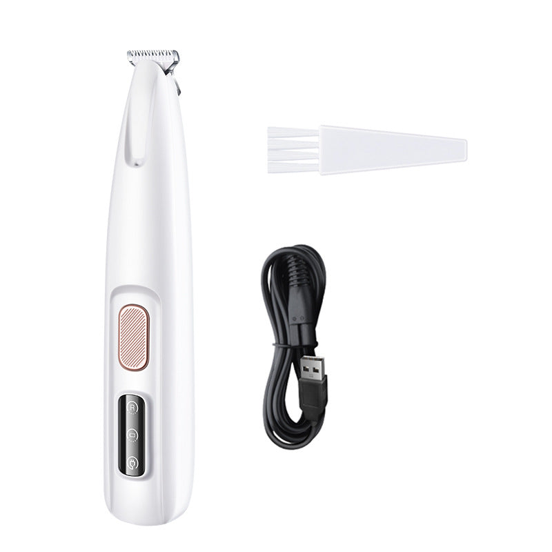 Waterproof Dog Paw Trimmer With LED Light And Display