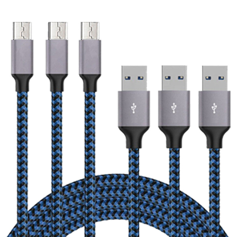 Durable Braided Fast Charging Cable For Android Devices