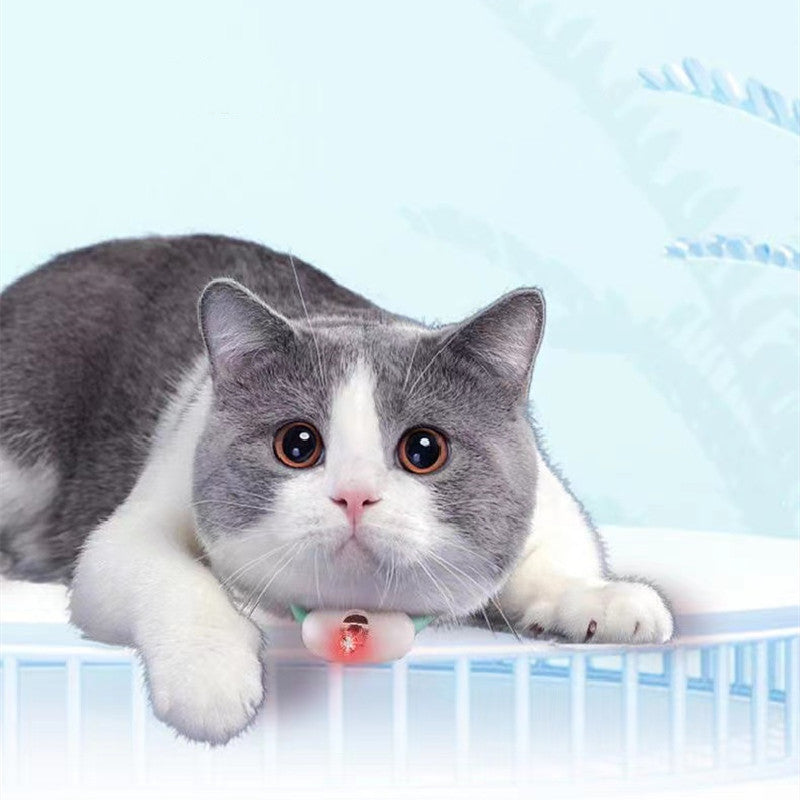 Automatic Smart Laser Cat Toy Collar USB Rechargeable