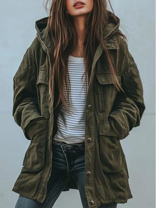 Waterproof Mountaineering Windbreaker Jacket With Detachable Fur Hood