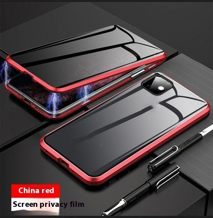 Magnetic Privacy Glass Anti?Peep Full Body Protective Phone Case
