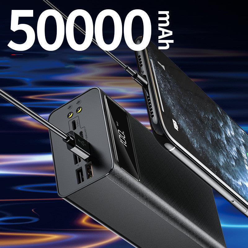 50000mAh Digital?Display High?Capacity Power Bank With Dual USB Output