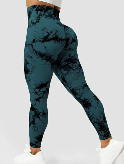Printed High-Stretch Sports Leggings For Training And Active Wear