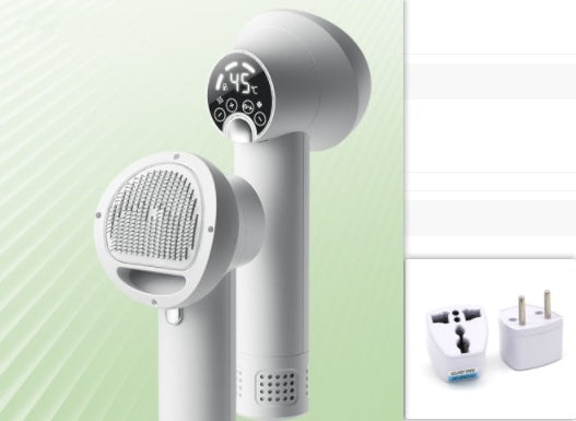 Smart Silent Pet Hair Dryer With Grooming Comb