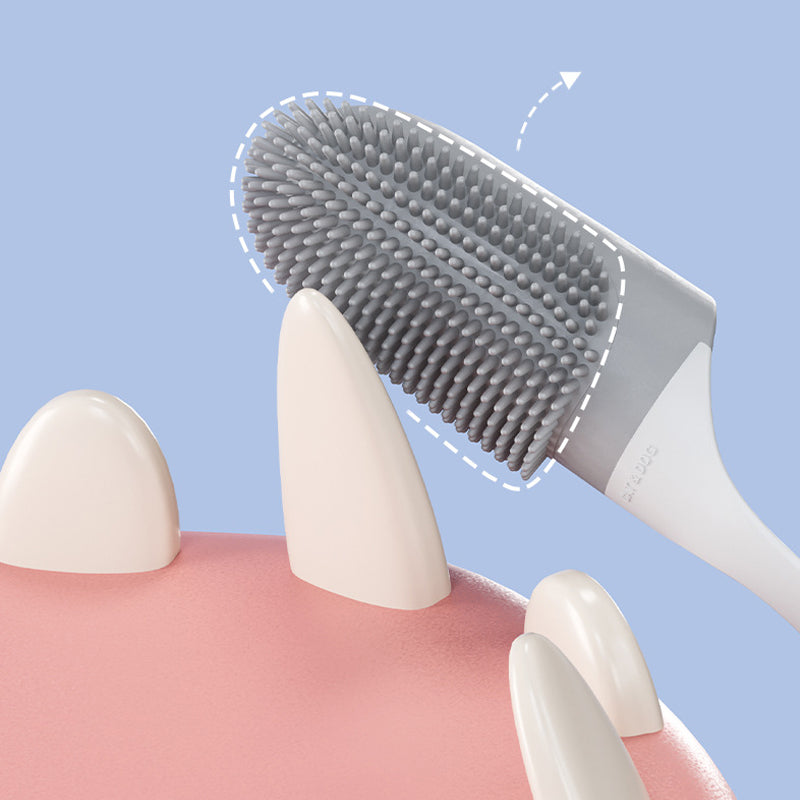 Silicone Finger Toothbrush For Cat And Dog Oral Care