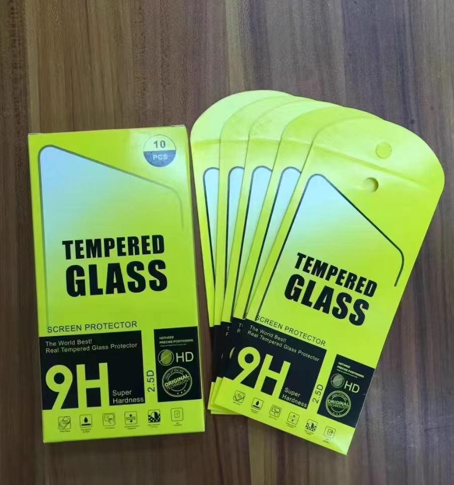 HD Tempered Glass Screen Protector With High Light Transmittance