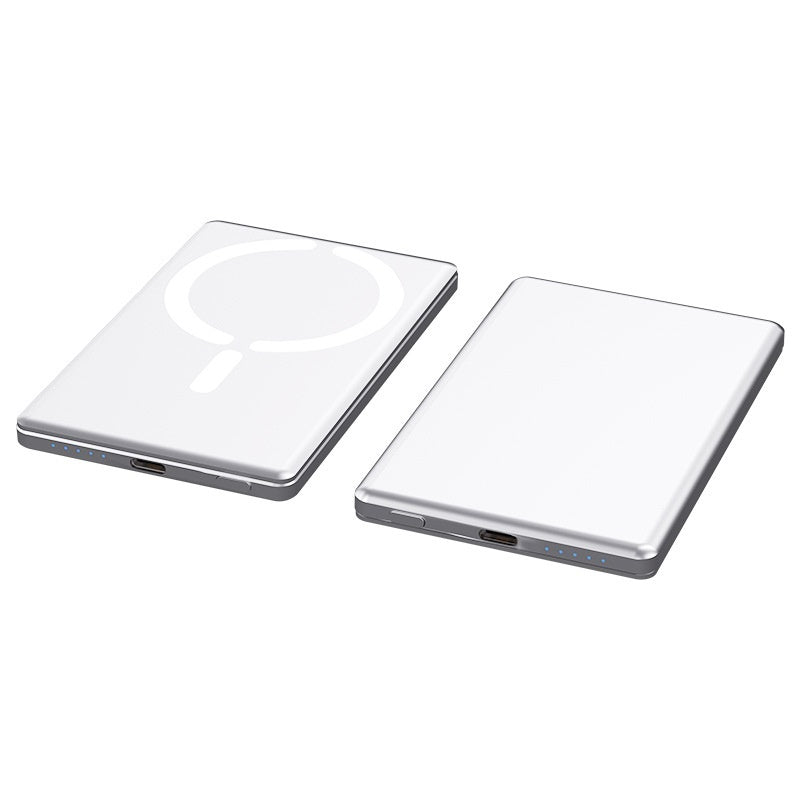 Ultra?Thin Magnetic Power Bank With Alloy Shell And Slim 9mm Body