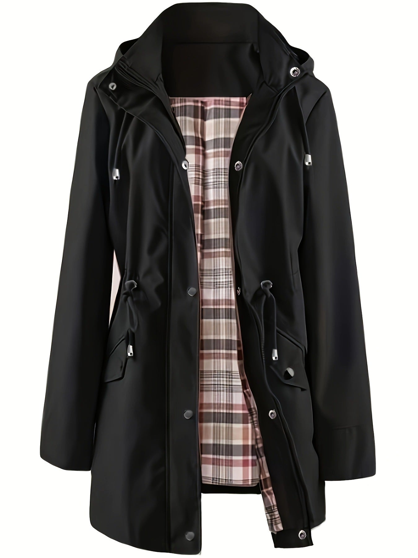 Lightweight Hooded Windbreaker Jacket For Active Outdoor Use And Travel