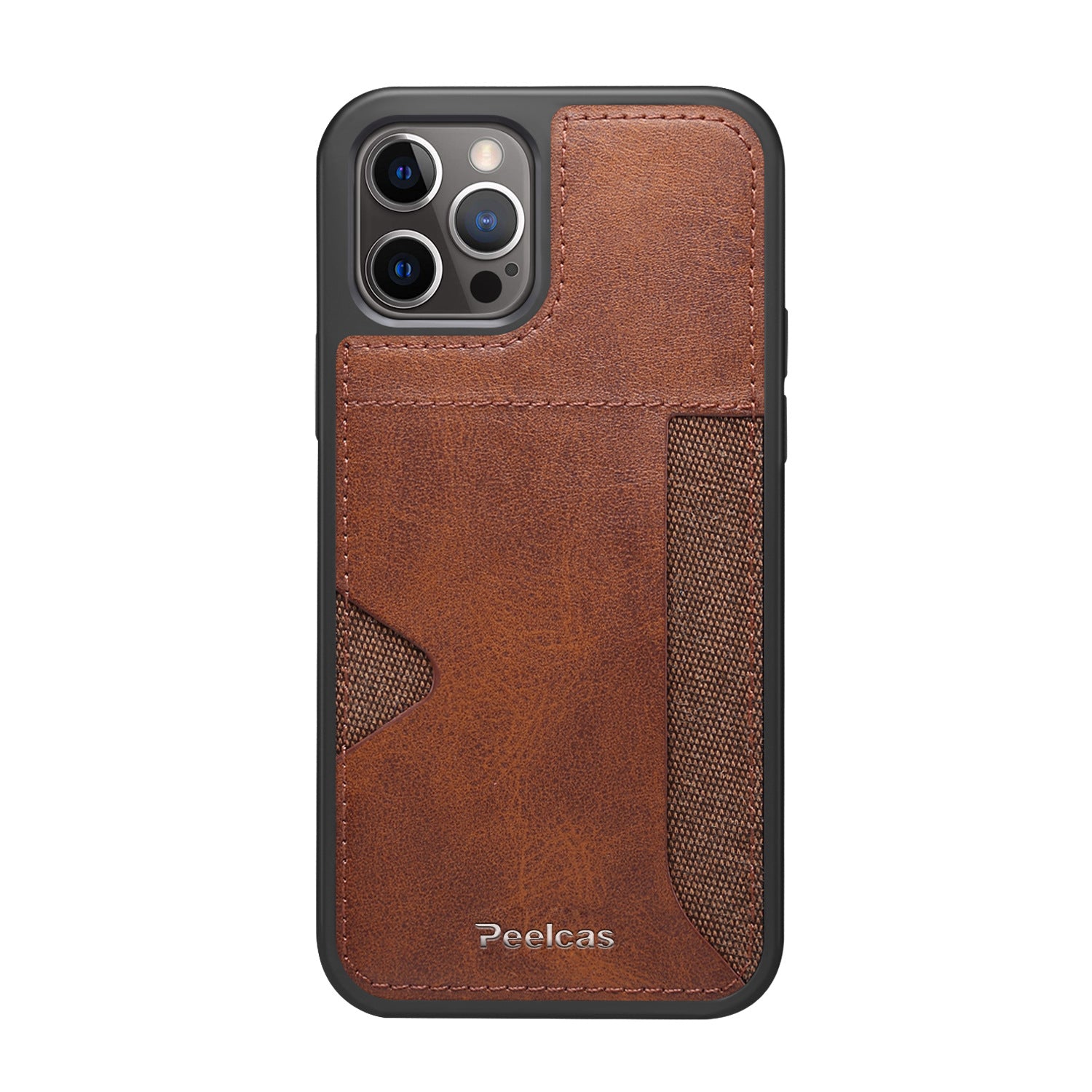 Business Leather Card Holder Phone Case With Slim Protection