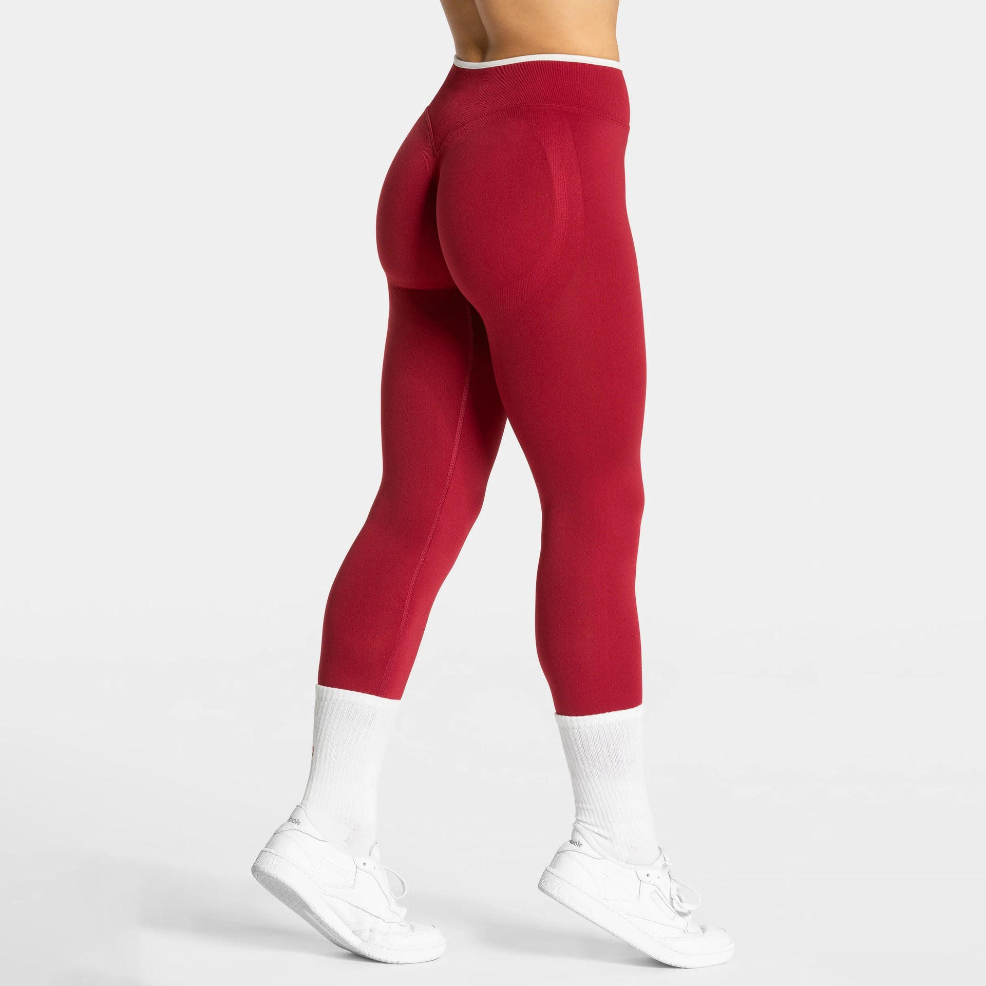 High-Rise Peach-Lift Yoga Pants For Running And Active Training