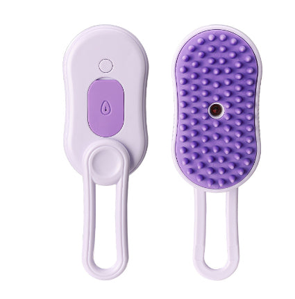 3 In 1 Electric Cat Steam Brush For Grooming And Massage