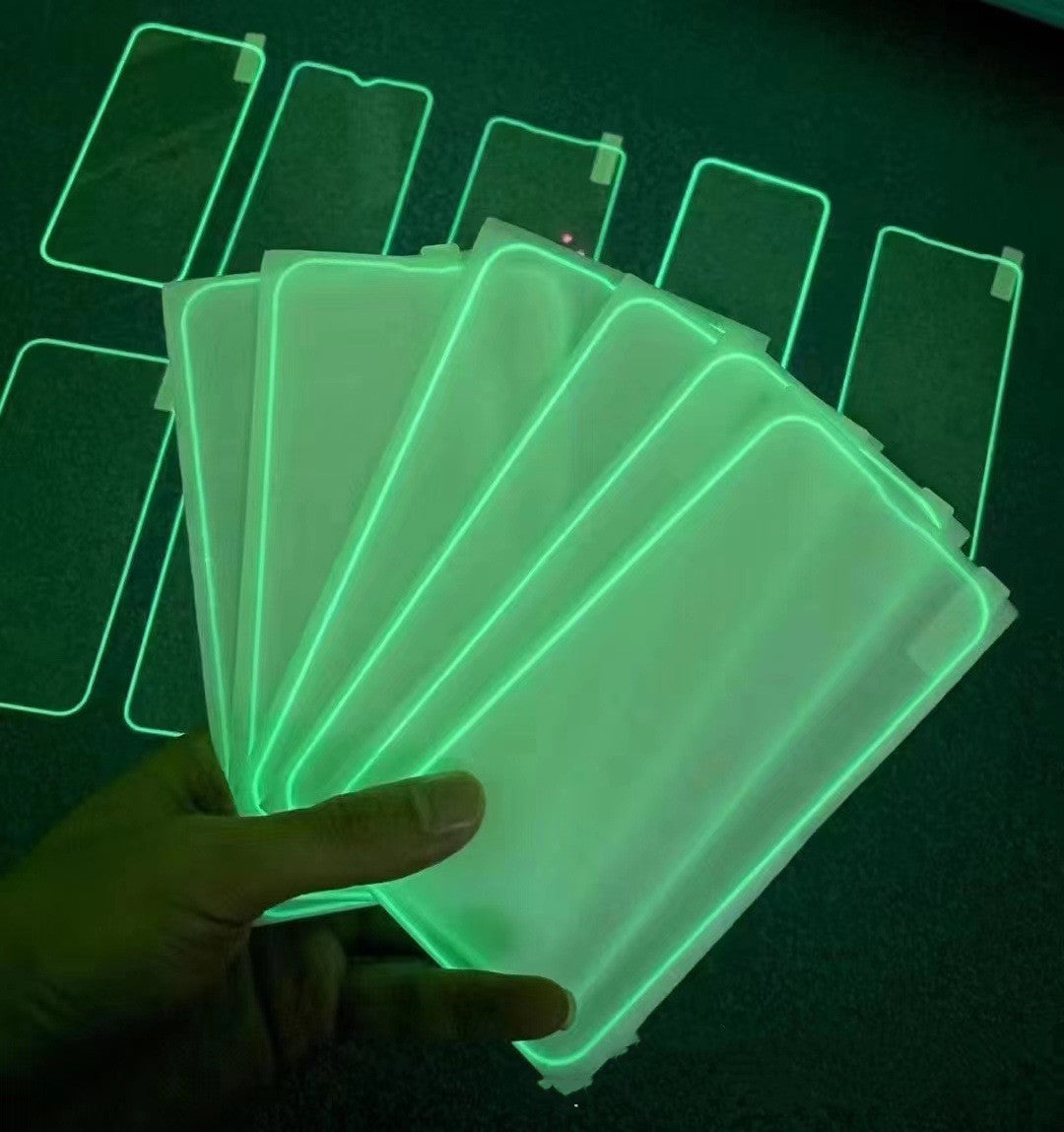 Luminous Full Screen Tempered Glass Protector For Smartphones