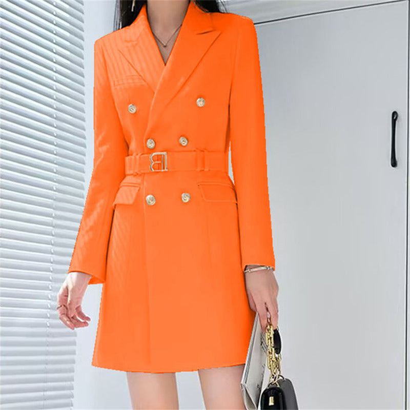 Office Lady Slimming Waist Trimming Top For Professional Looks