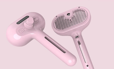 Self Cleaning Pet Comb With Built In Mist Humidifier