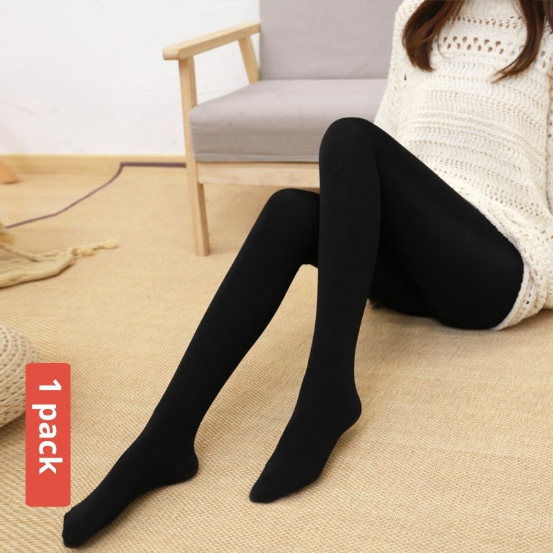 Sheer Fleece-Lined Stretch Romper With Stylish See-Through Design
