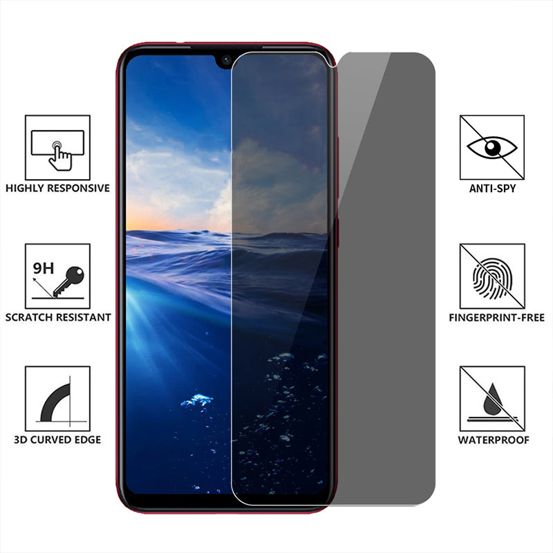 Privacy Tempered Glass Screen Protector For Multiple Smartphone Models