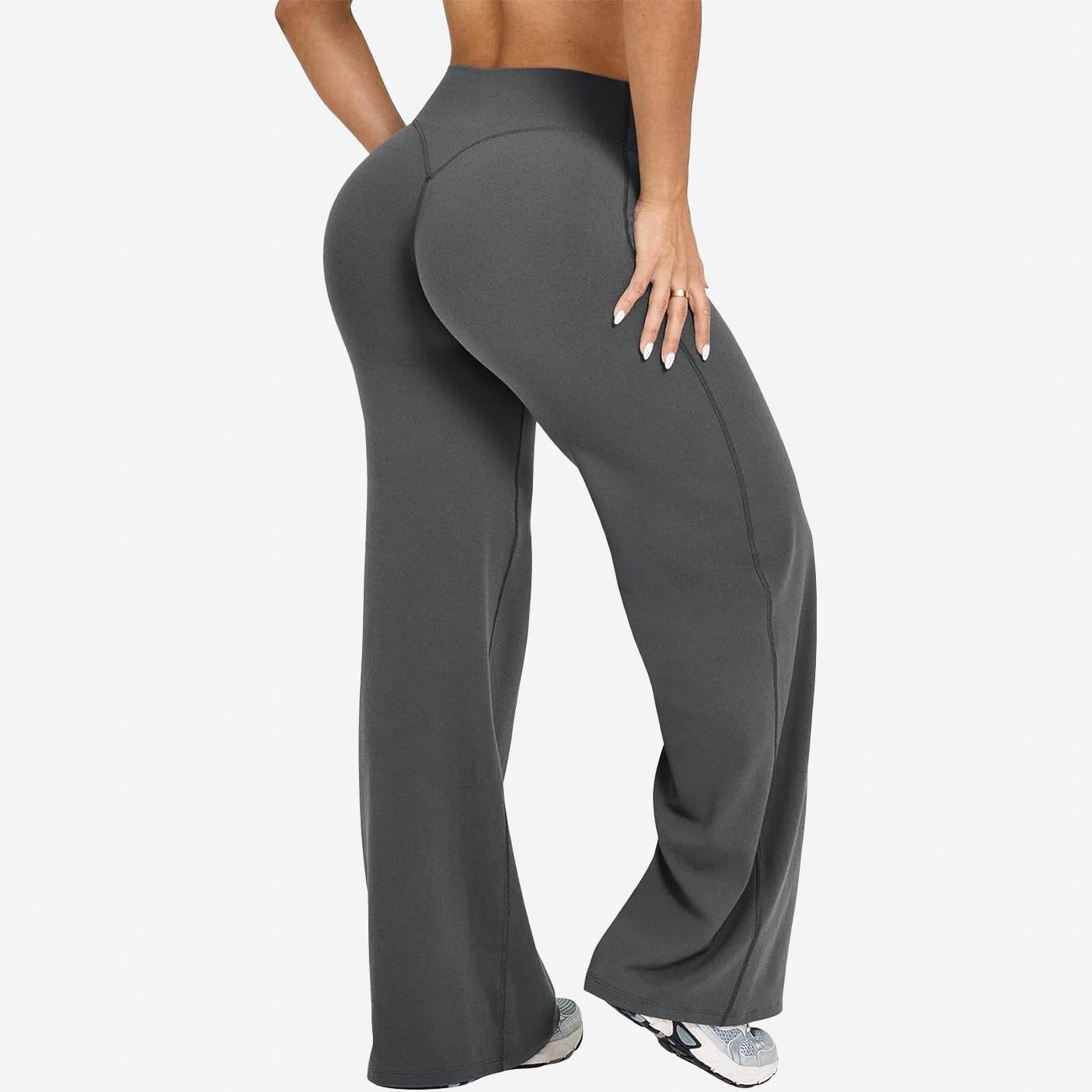 Quick-Dry High-Stretch Slim Fit Yoga Pants For Active Comfort