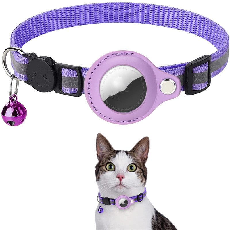 Reflective Waterproof Pet Collar With AirTag Holder Case - THEONE APPAREL