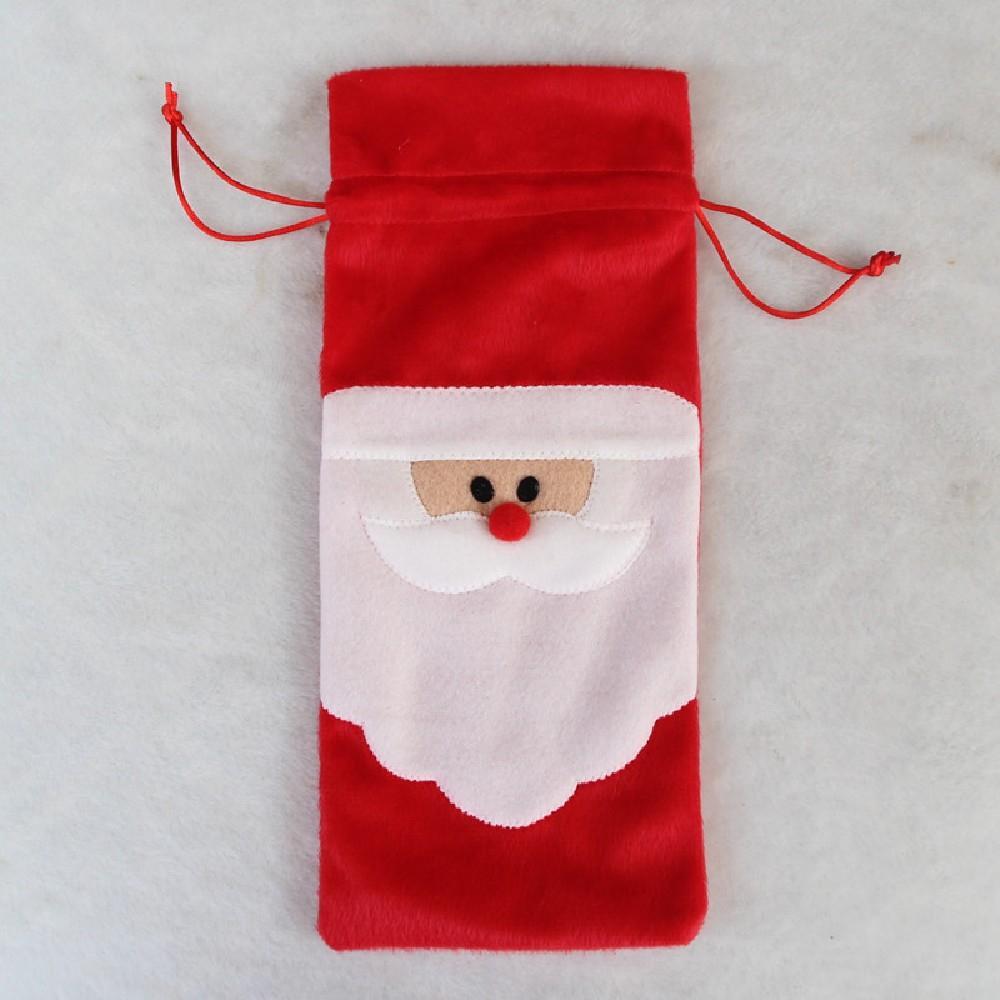 Decorative Christmas Wine Bottle Cover Bag - Theone Apparel