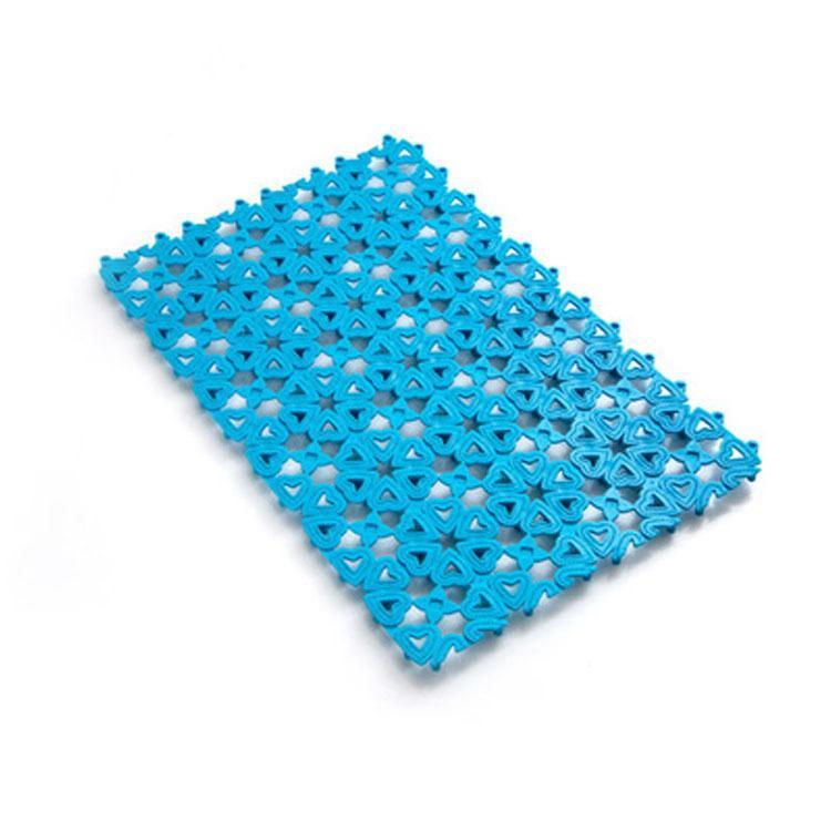 Extra Thick Nonslip Bubble Bath Mat-Blue-Theone Apparel